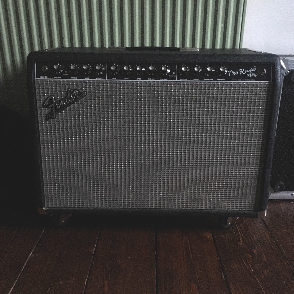Fender PRO REVERB Blackface 50Watt Valve Amplifier Tube Rectifier 12'Jensen in
