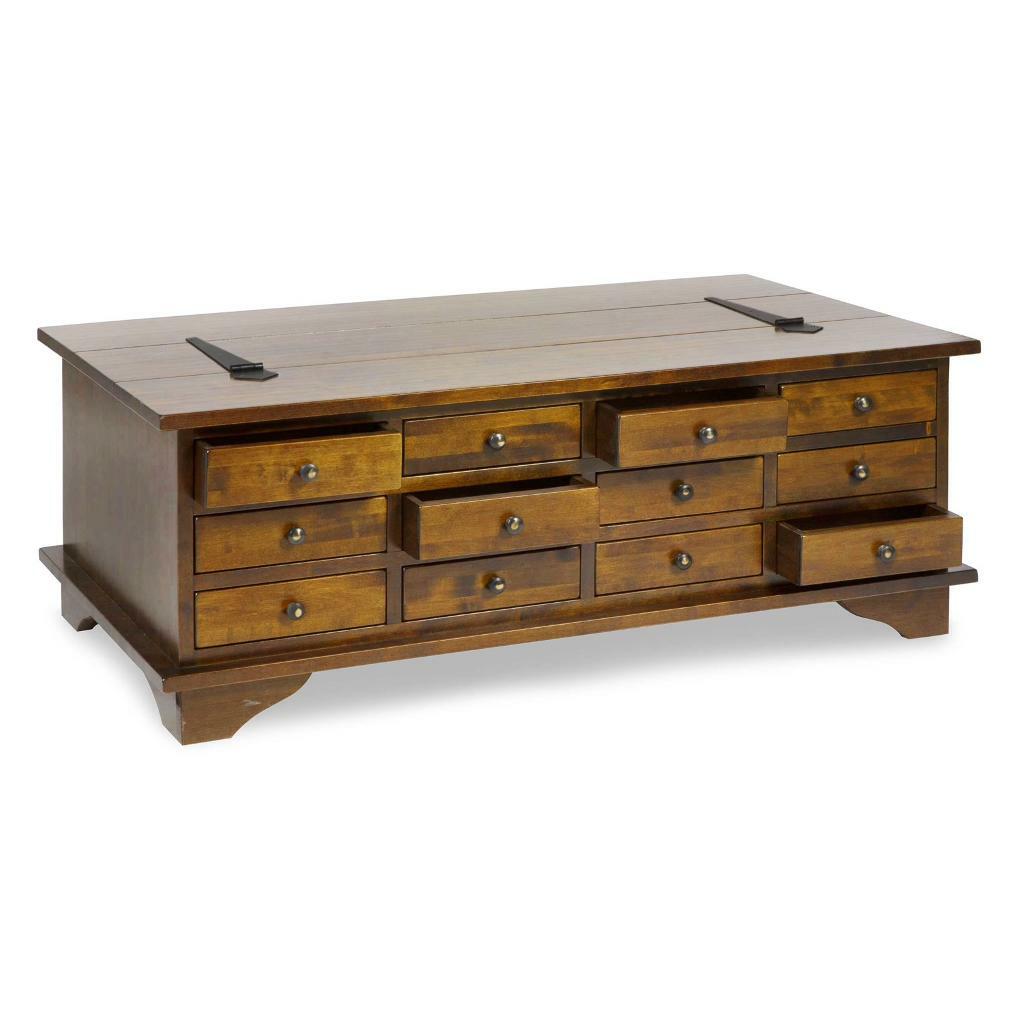 12 Drawer Large Coffee Table Apothecary In Andersonstown