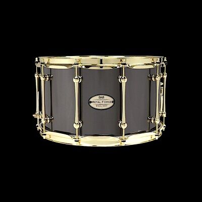 Chaos Metal Forge Steal Beat ''Big Tony'' 14x8 Snare Drum - Gold Hardware