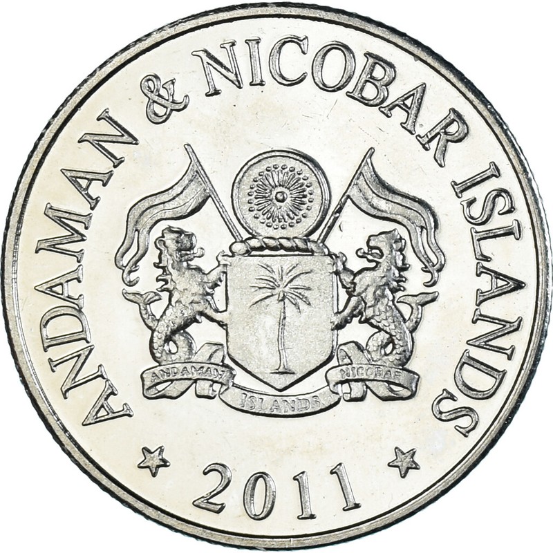 [#1180111] Monnaie, Inde, Rupee, 2011, Ã®Les Andaman Et Nicobar., Spl, Du Cuproni