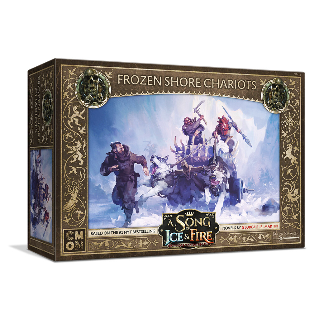 FROZEN SHORE CHARIOTS FREE FOLK Песнь ледяного огня ASOIAF Miniatures CMON