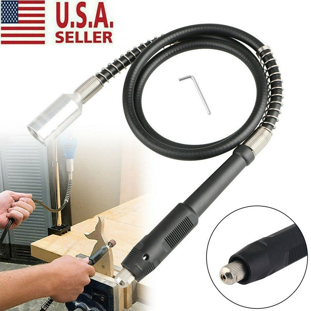 42" Flexible Rotary Drill Tool Drive Flex Shaft Attachment Extension