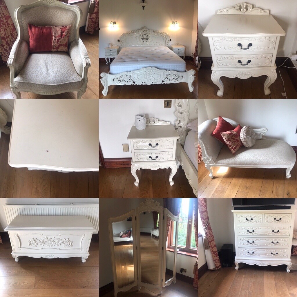 Rococo Bedroom Furniture Antique Cream In Leyland Lancashire Gumtree