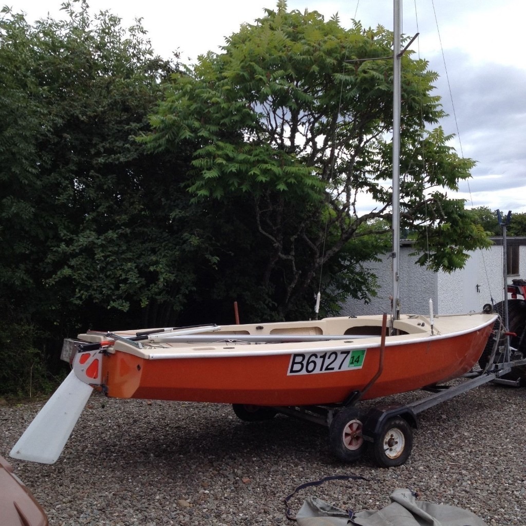Wanderer sailing dinghy in Eaglesham, Glasgow Gumtree