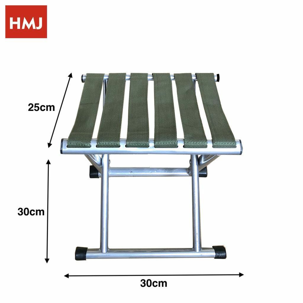 Sedia Campeggio Cm 25x25 H.30 Spiaggia Pesca Mare Sgabello Pieghevole hmj