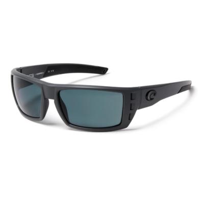 New Costa Del Mar Rafael OCEARCH Polarized Sunglasses 580P Matte Gray/Gray