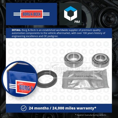 Wheel Bearing Kit Rear BWK1037 Borg & Beck 265433403103 Top Quality Guaranteed