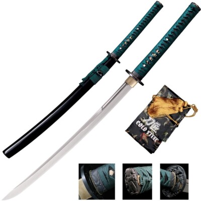 Cold Steel Dragonfly Series Long Handle Wakizashi 22'' Carbon Steel Blade - 88DWK