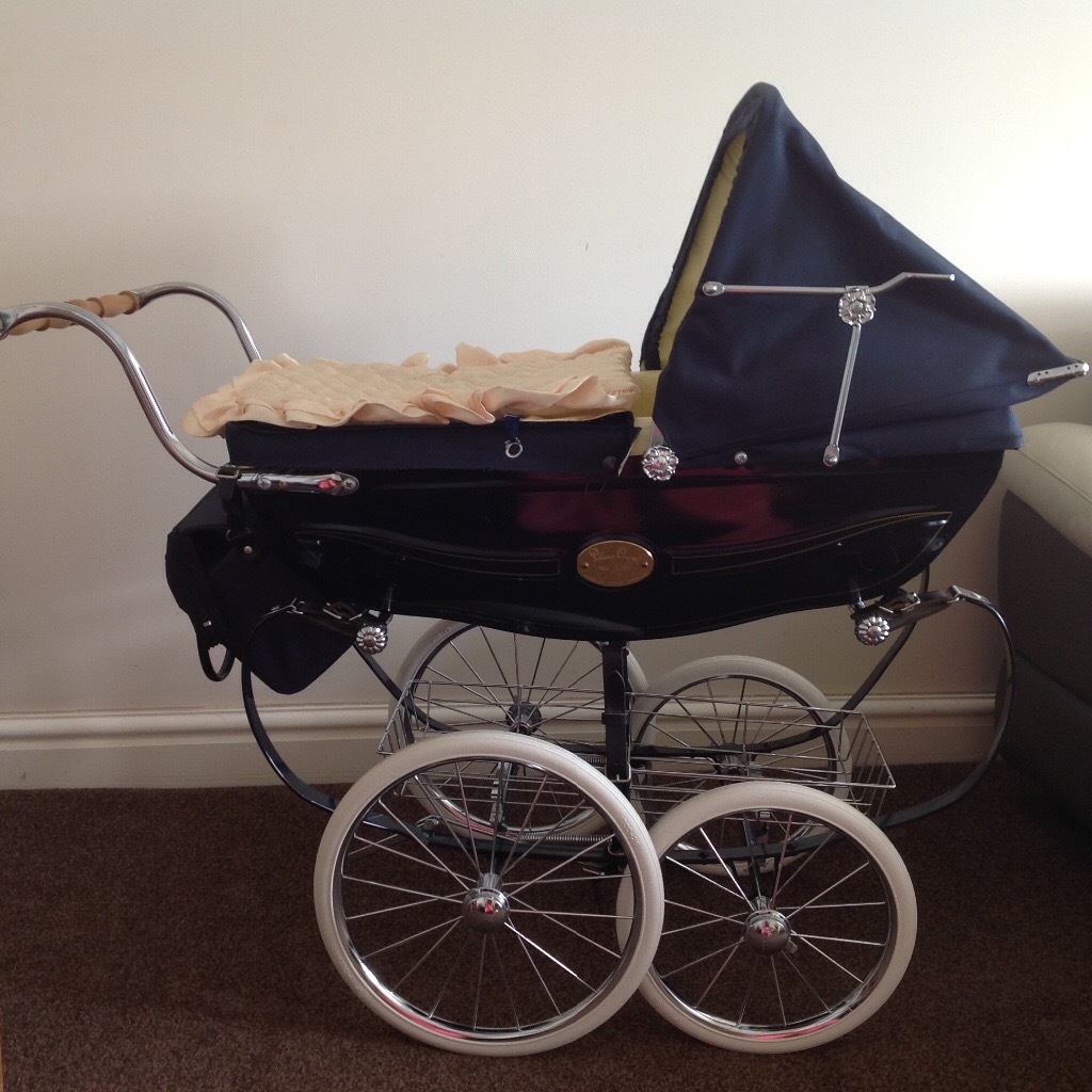 Silver Cross Jubilee dolls pram limited edition. On leather straps in Waterlooville