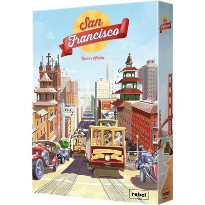 Настольная игра Rebel Studio San Francisco ASM SF01