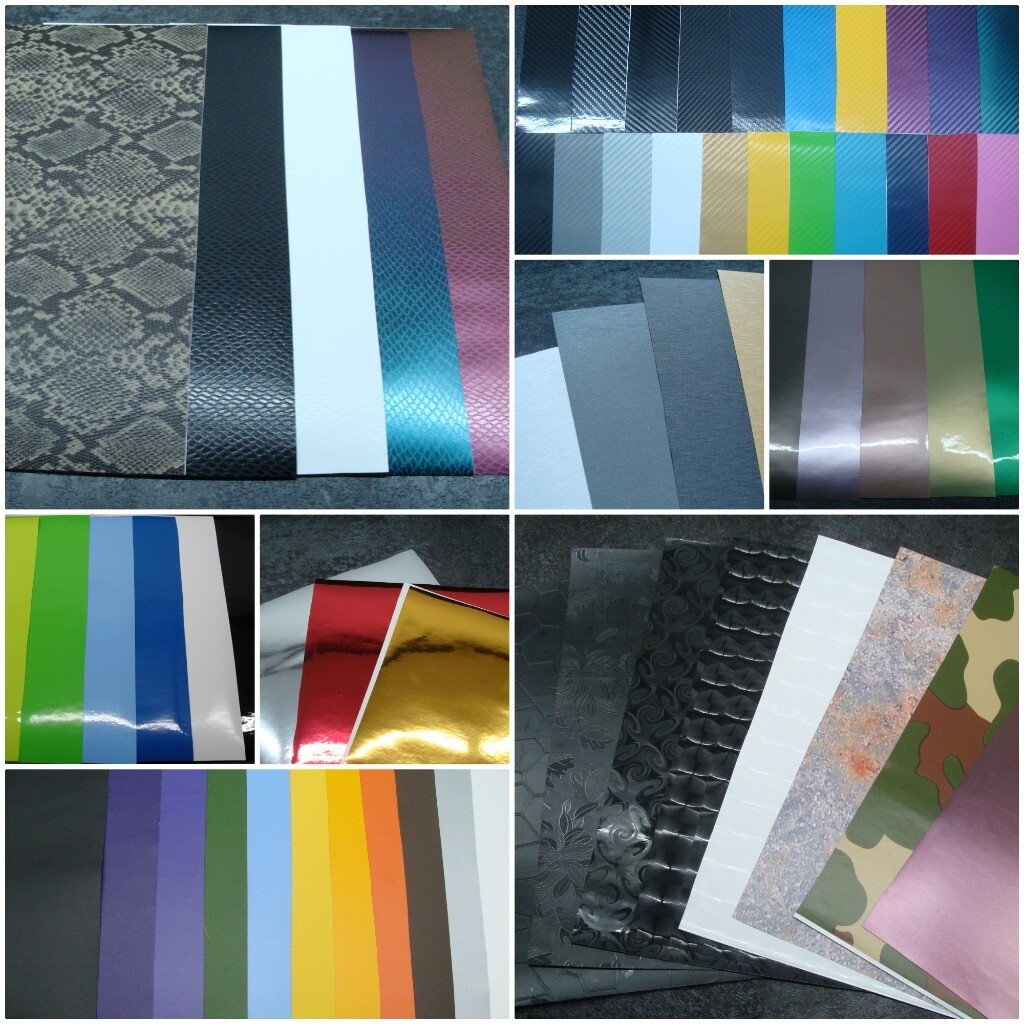 SelfAdhesive Vinyl A4* Sheets 70 Styles! Upcycle Furniture