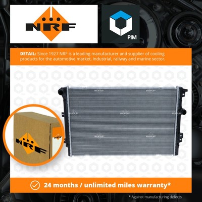 Radiator fits VW SHARAN 7N 2.0 10 to 15 CCZA NRF 5N0121253N VOLKSWAGEN Quality