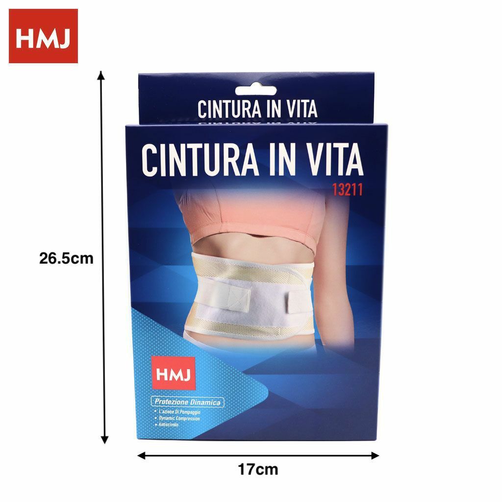Fascia Elastica Supporto Schiena Lombare Addome Tutore Sostegno Compressione hmj