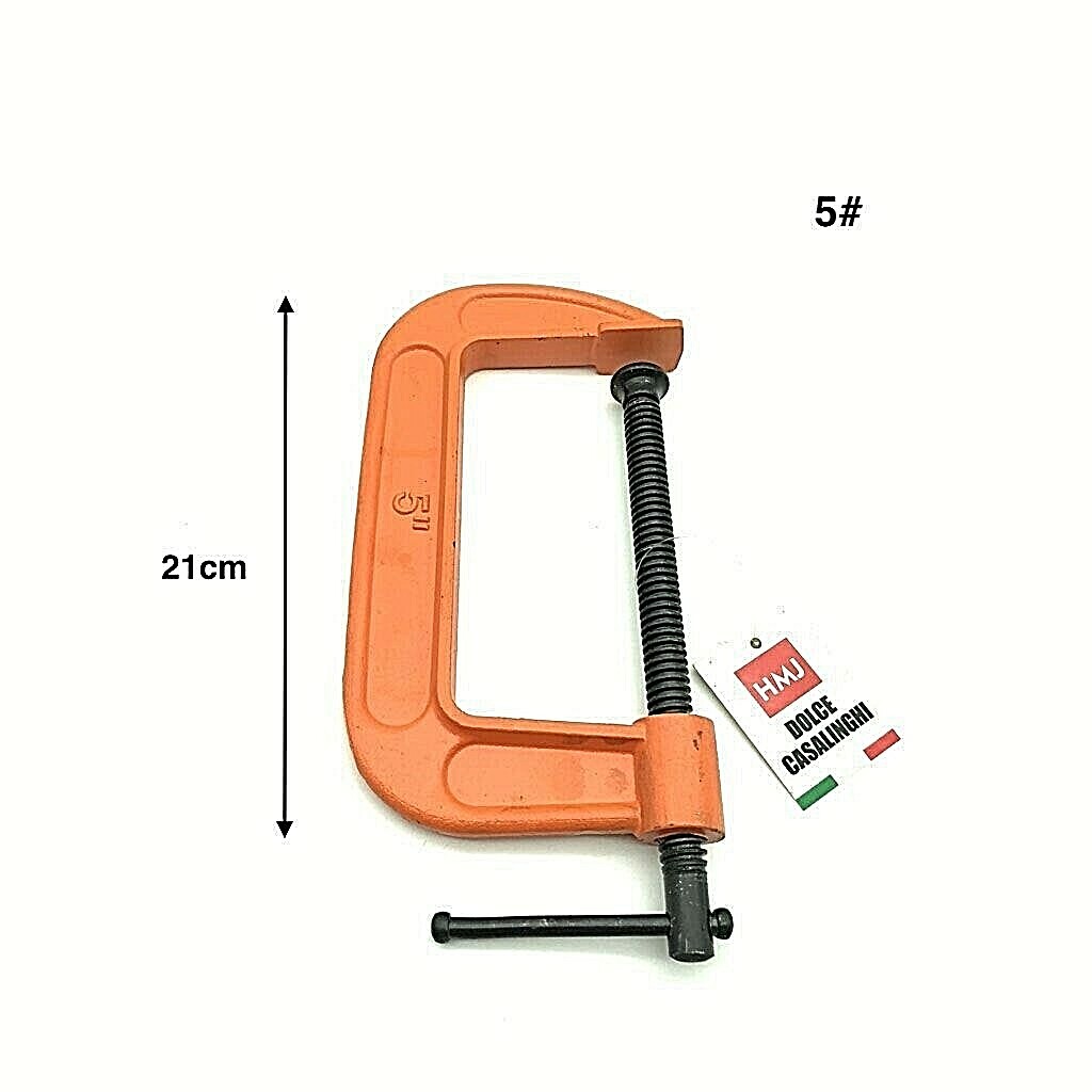 Morsa morsetto Strettoio Stringente Metallo vite 5" Falegname Meccanico 21cm Hmj
