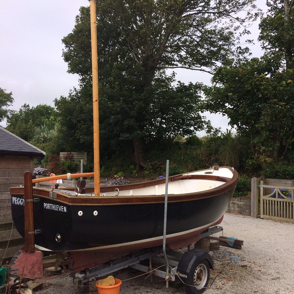 Buccaneer 16 open fishing boat with inboard diesel in Helston