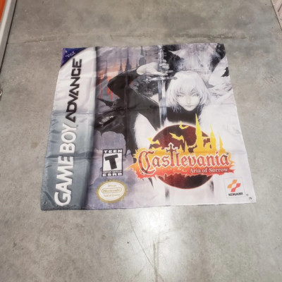 Castlevania Aria of Sorrow Custom Wall Flag Tapestry 3 x 3 Ft, GBA