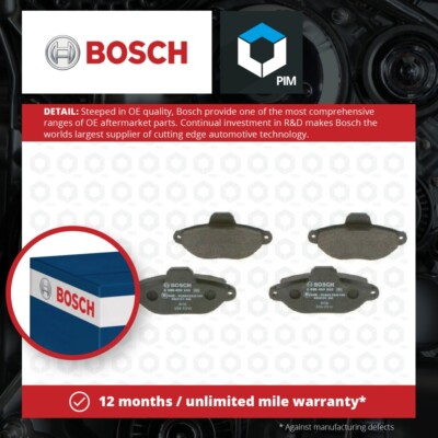 Brake Pads Set fits FIAT 500 312 1.2 Front 07 to 15 169A4.000  