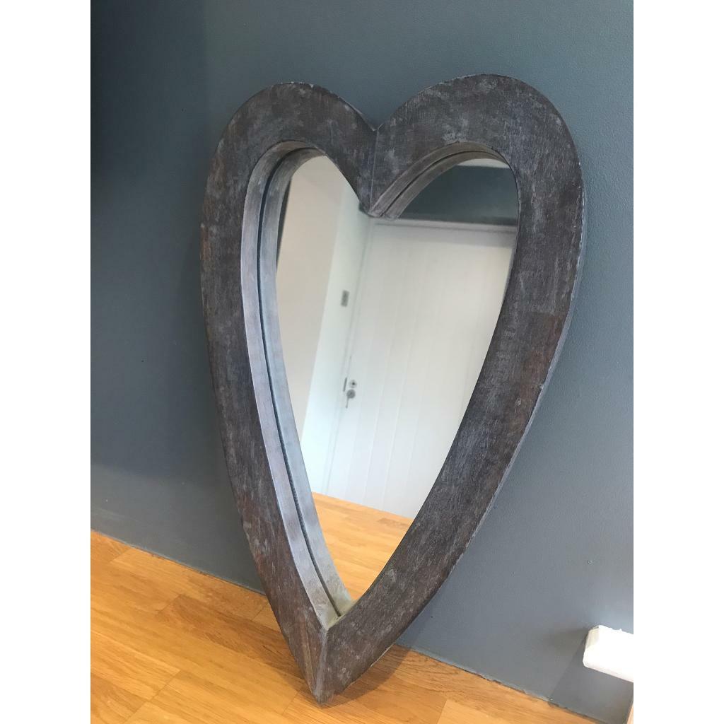 Rustic heart shaped mirror in York, North Yorkshire Gumtree