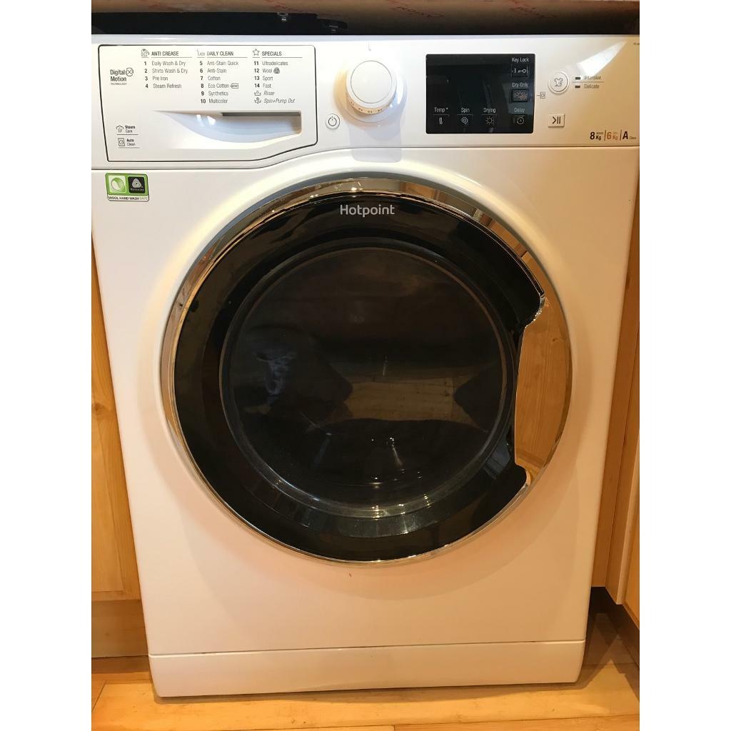 Hotpoint washer dryer 12 months old excellent condition in Billingham
