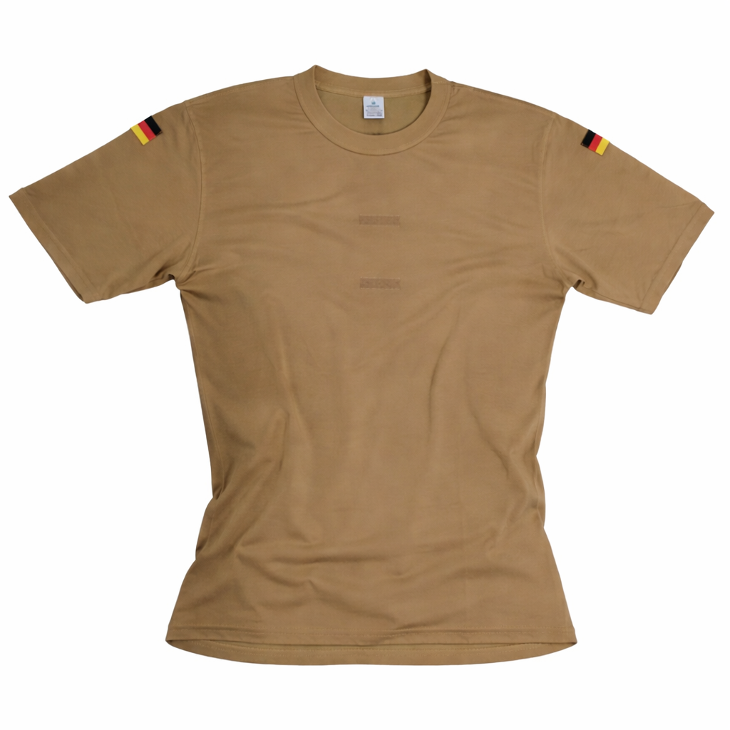 Leo Köhler original  Bundeswehr  tropen T-shirt Unterhemd kurzarm khaki army NEU