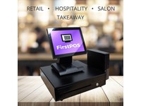 12 Inch Touchscreen EPOS POS Cash Register Till System for Retail, Hospitality, Takeaway and Salon