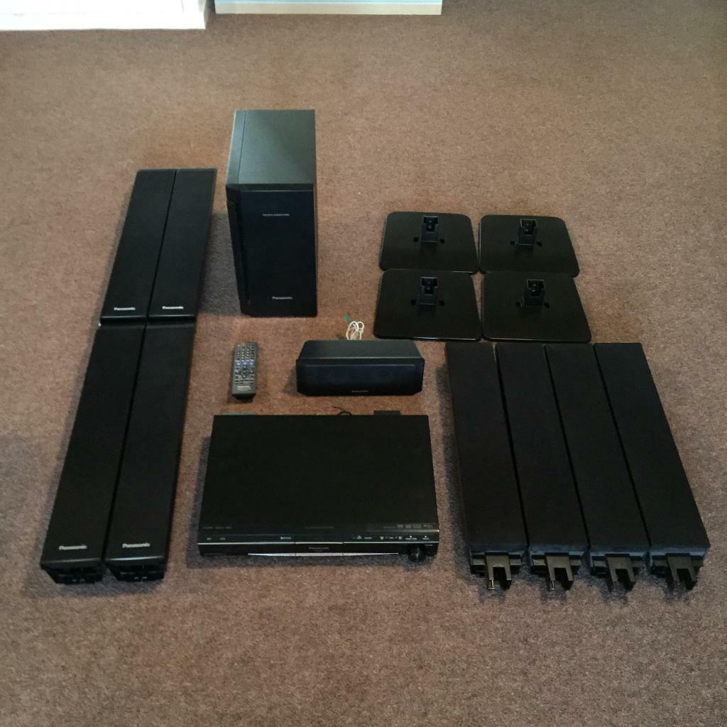 Panasonic home entertainment system, DVD/CD player, 5.1 surround sound