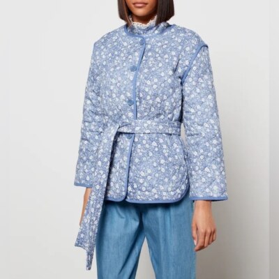 See by Chloe Quilted Floral Printed Jacket | eBay