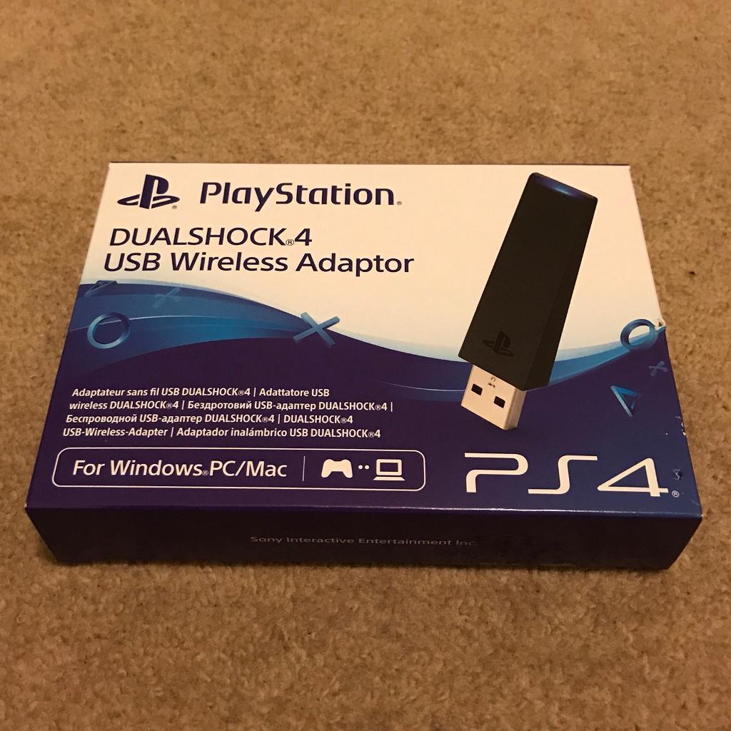 Sony PlayStation DualShock 4 USB Wireless Adapter for PC and Mac in