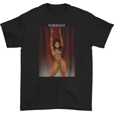 Normani Fifth Harmony Concert T-shirt Black Cotton Tee S to 5XL 1F681