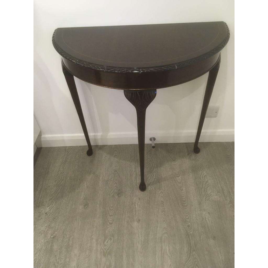 Dark wood hall table in York, North Yorkshire Gumtree