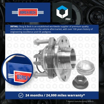 Wheel Bearing Kit fits VAUXHALL ZAFIRA B 1.9D Front 05 to 14 Z19DTH B&B 1603282