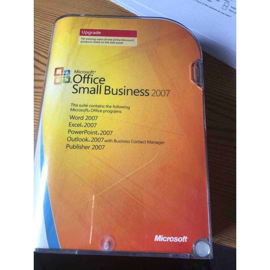 Microsoft Office Small Business 2007 in Norwich, Norfolk Gumtree