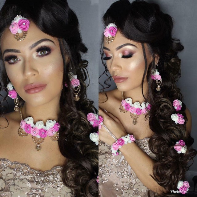 Asian Bridal Party Hair And Makeup Artist Party Make Up Artist