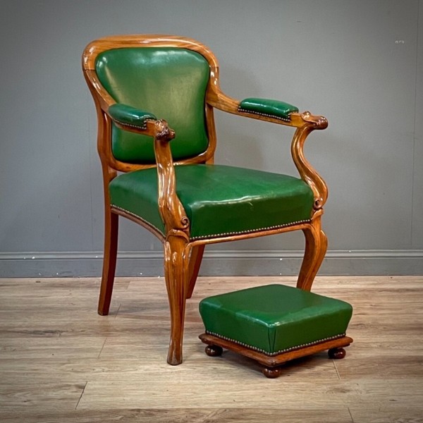 Antique Leather Armchair for sale in UK 99 used Antique Leather Armchairs