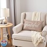 PANDICORN Decorative Throw Pillow Covers 12x20 Grateful Thankful Blessed Warm Beige Outdoor Neutral Thanksgiving Decorations Lumbar Cushion Case Home Decor for Living Room Bedroom Sofa Couch Porch
