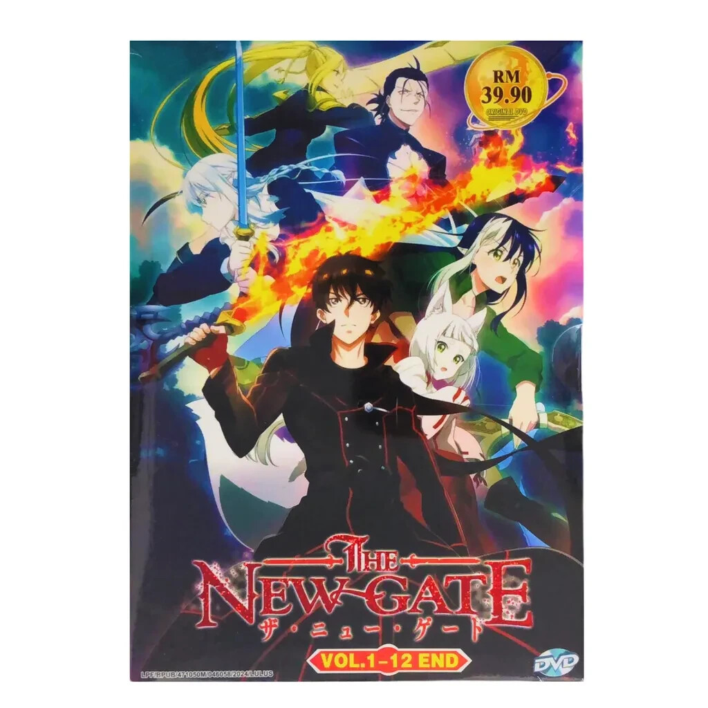DVD Anime The New Gate Vol. 1-12 END ENG Dub+Sub All Region