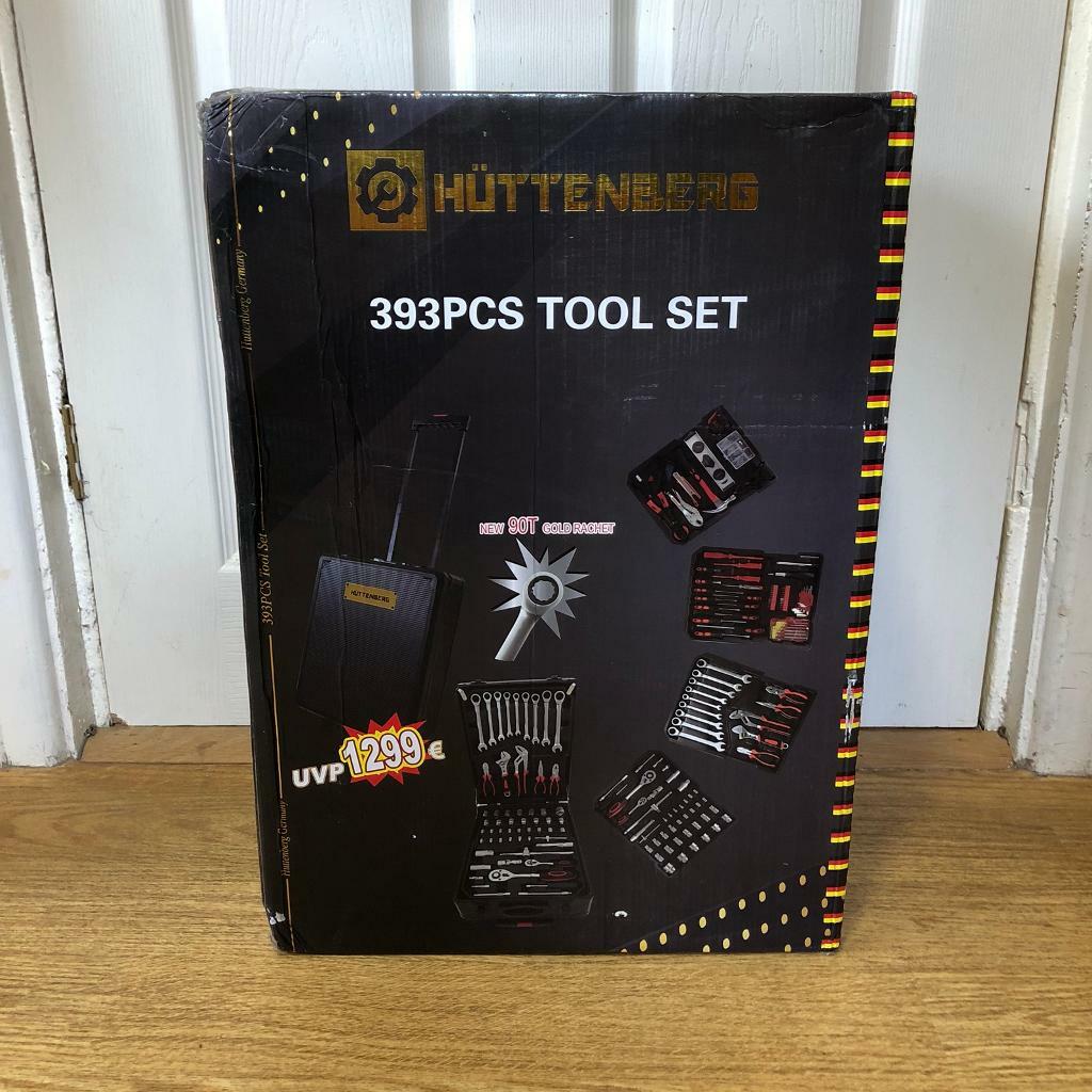 Huttenberg 393pcs Tool Set NEW BOXED in Swansea Gumtree