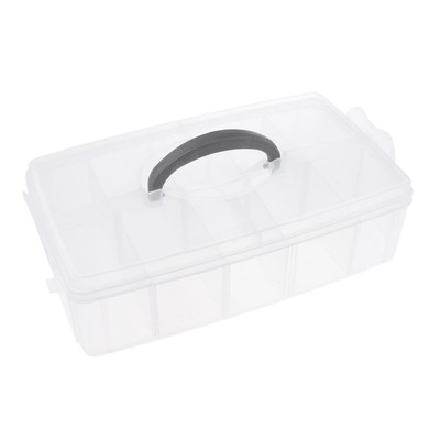 Compact Storage Solution for Earrings and Jewelry - 10 Compartments Organizer