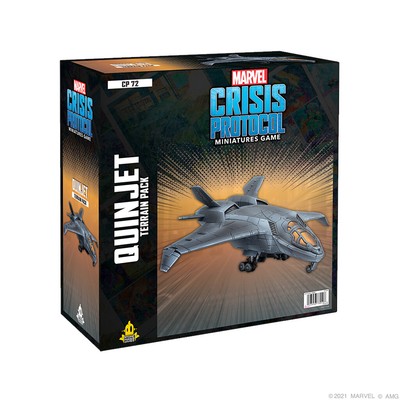Atomic Mass Games Marvel Crisis Protocol Игровой набор Quinjet Terrain Pack AMG CP72