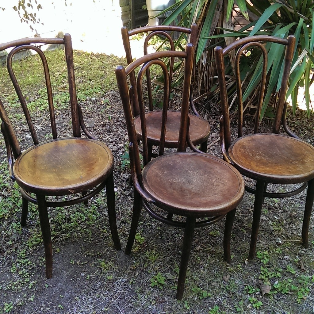 4 x Classic Bentwood Chairs Good condition for age in Sturry, Kent