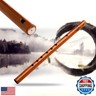 MEELYHOMEZQA Traditional 6 Hole Bamboo Flute Clarinet Student Musical Instrument Wood Color