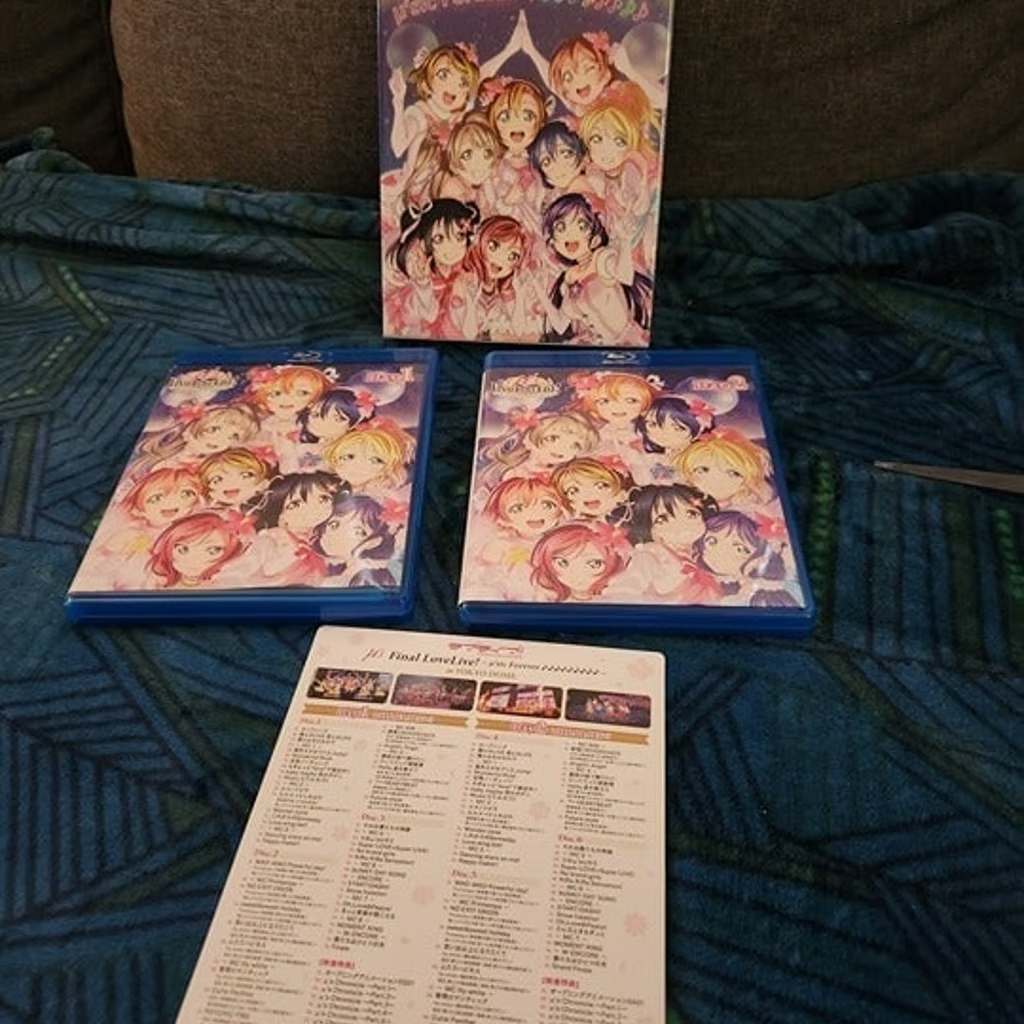 と*様 3rd Live Tour Blu-ray Memorial BOX Love Live! Muse Final Love Live Music Forever Blu-ray Memorial BOX