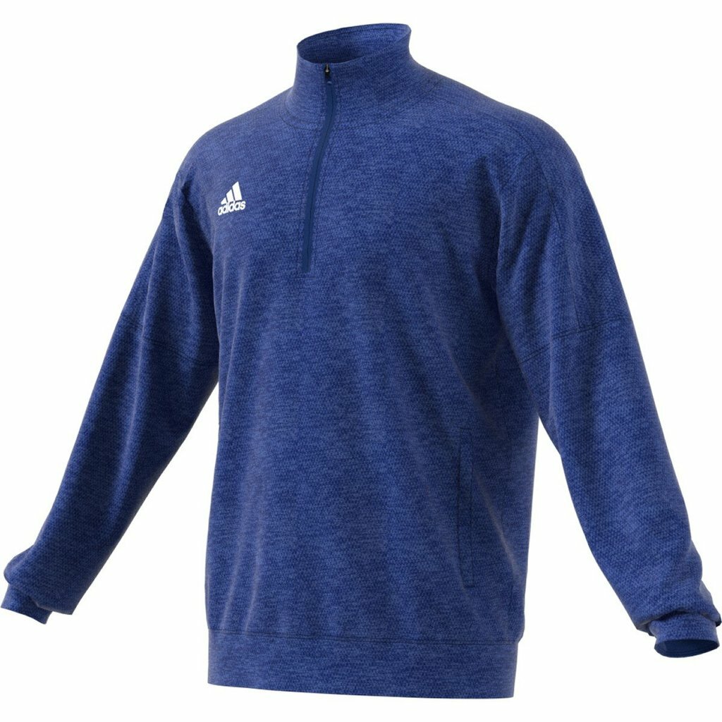 Adidas Men's Climalite Collegiate Basic Jacket Blue Large Jacket