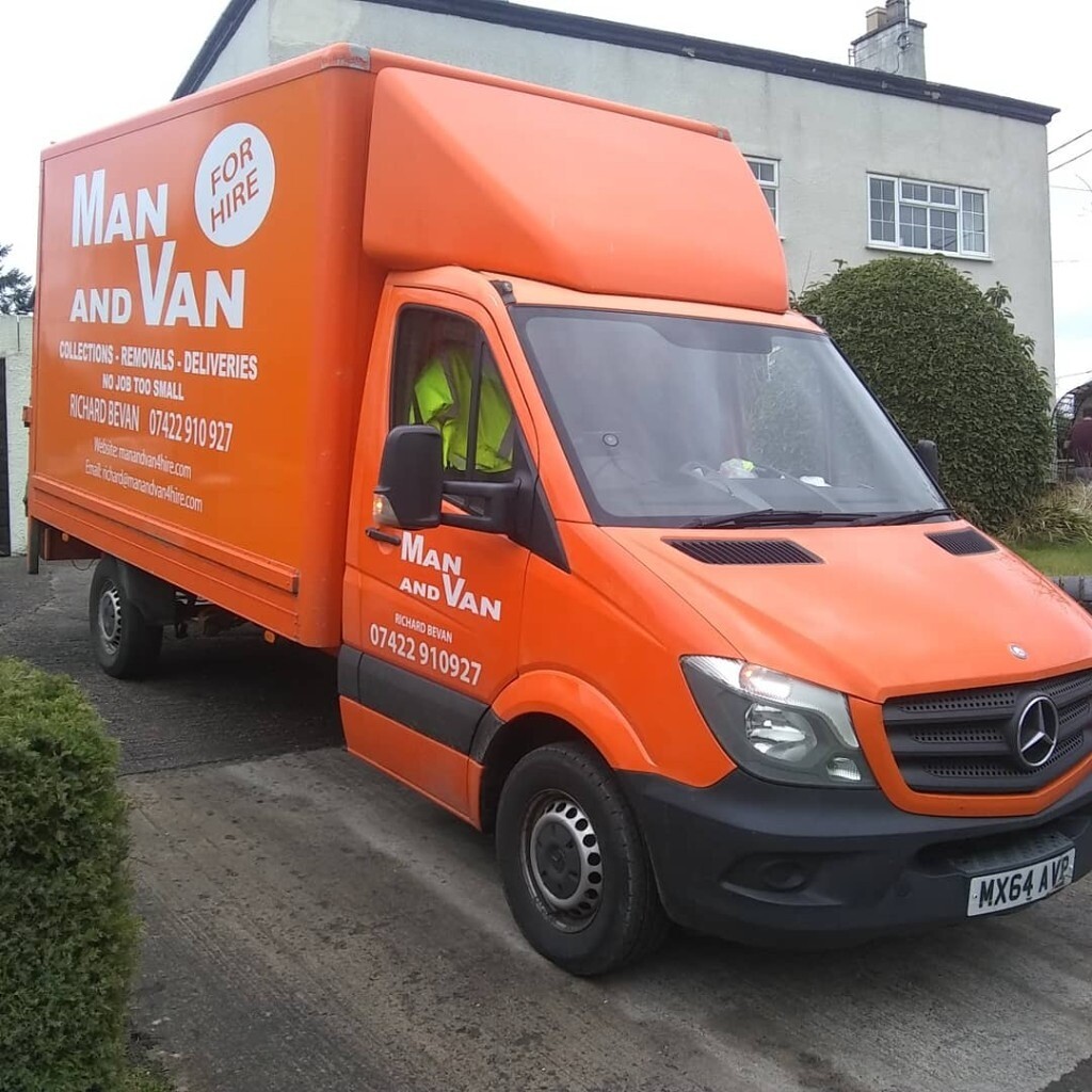 Man and Van For Hire Richard Bevan Market Drayton Shropshire in