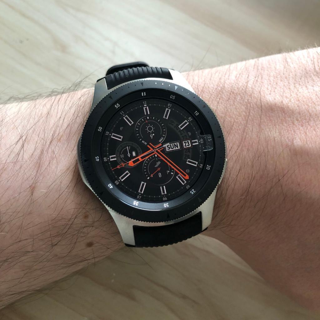Samsung Galaxy Watch 46mm Silver as new | in Corstorphine, Edinburgh | Gumtree