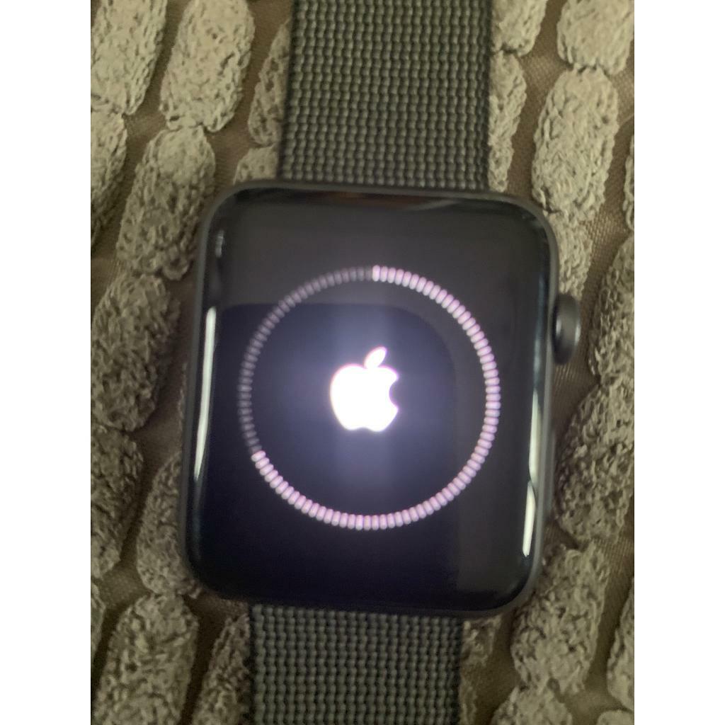 apple watch 42mm 7000 series space gray aluminum