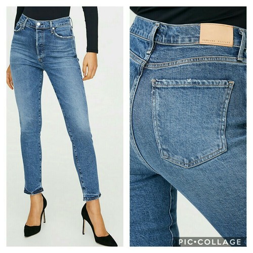 Citizens of Humanity Premium Vintage Olivia High Rise Slim Jeans in Moments  26 | eBay