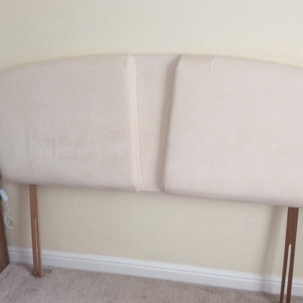 Cream King size Headboard in Runcorn, Cheshire Gumtree