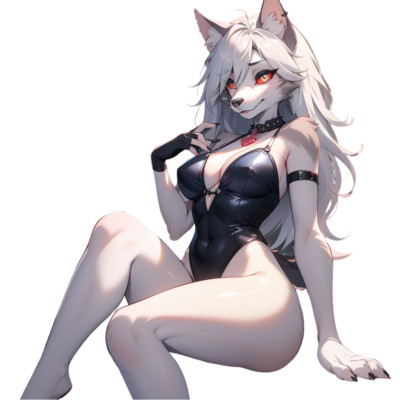 Loona Helluva Boss Weatherproof Anime Sticker 6'' Car Decal S116