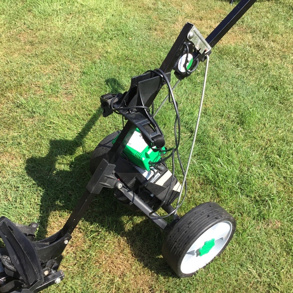 Battery operated Golf Trolley ( Hill Billy ) Hi Lit) in Clevedon